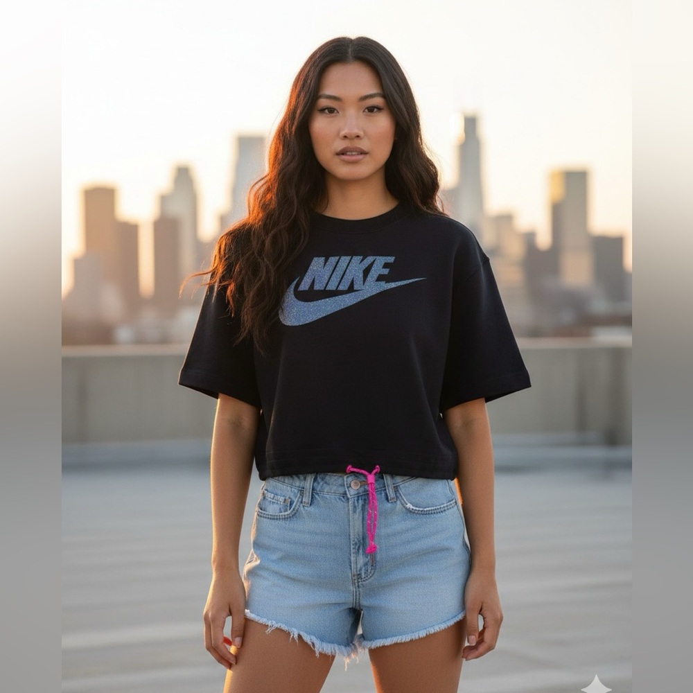 Nike Black Apparel with White Logo
